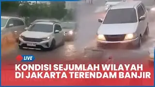 🔴 Kondisi Sejumlah Wilayah di Jakarta Terendam Banjir, Ketinggian Air Capai 95 Cm