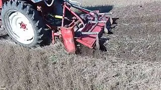 Почвофреза с гребнем