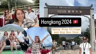 Hongkong 2024: Ngong Ping Village and Lantau Big Bus Tour