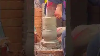 Handmade Jianshui Pottery Vase | Wheel Throwing Process