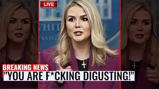 Karoline Leavitt SHREDS MSNBC&rsquo;s Woke Reporter&mdash;Calls Them &lsquo;DISGUSTING&rsquo; LIVE!
