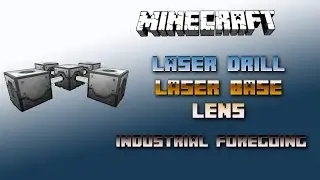 Laser Base / Laser Drill 💎 Minecraft Industrial Foregoing Tutorial 💎 Deutsch / German