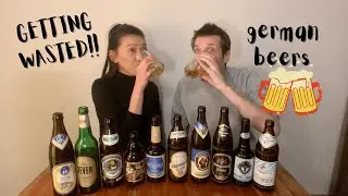 Girlfriend trying german beers for the first time (part 1)