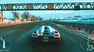 300+ km/h Hypercar Run! Koenigsegg Agera in Forza Horizon 4