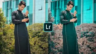 Aqua and orange colour photo editing tutorial || Lightroom mobile tutorial ||