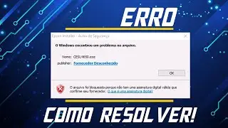 O Windows Encontrou Um Problema No Arquivo - Instalação Epson Como Resolver! (2023)