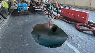 sinkhole sa sales road