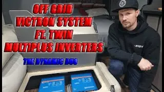 Twinning - Dual Victron Multiplus Inverter Off Grid Lithium Power System