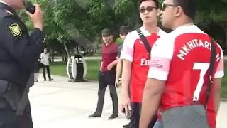 Болельщики Мхитаряна в Баку ... молодцы !!!!