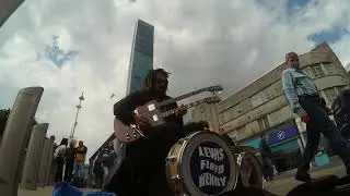 Busking in the UK - Code Breaker - Lewis Floyd Henry