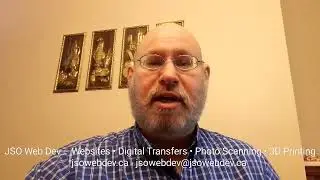 What Does JSO Web Dev Do? | Websites, VHS Transfers, Photo Scanning & More