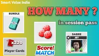 Score! Match : How Many Bux , Gems , Player Cards & Super Players You Will Get in Session Pass ✅