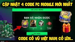 Nhập 4 Code Fc Mobile VN Mới Nhất Nhận FV, Pack Cầu Thủ V&agrave; Gem Miễn Ph&iacute; C&ograve;n Sử Dụng Được