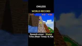 SM64 SINGLE STAR WORLD RECORD - OWLESS