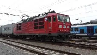 180.018-4 TSS Cargo Hul&iacute;n na vlaku Nex 41313 | stanice &Scaron;těp&aacute;nov a Olomouc hl.n.