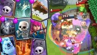 Clash Royale - CYCLE GRAVEYARD! 2.9 Spam Deck