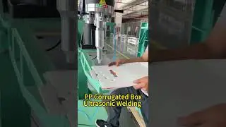 15KHz 3200w PP Corrugated Sheet Box Ultrasonic Plastic Welding Machine for turnover box factory