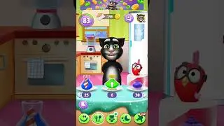My talking Tom 2 green drink food 🙉🙉🙉💯💯💯❓❓#shorts
