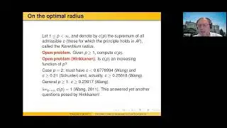 OTTER: Dragan Vukotić - Some current problems in function spaces