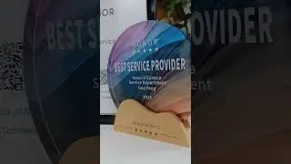 Награда Leda Service от Honor. Лучший сервисный провайдер в Казахстане. Best Service Provider Honor