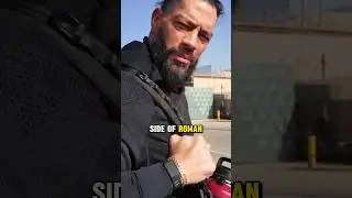 Видеоблог WWE из-за кулис показал ту сторону Романа Рейнса, которую мы никогда не видели #wwe #short