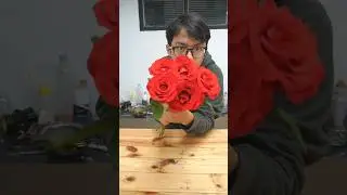 Eksperimen Membuat Tinta dari Bunga Mawar Merah