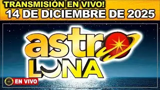 ASTRO LUNA: Resultado ASTRO LUNA del DOMINGO 14 de Diciembre de 2025.