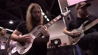 Rings of Saturn - Lucas Mann - Joel Omans - Godless Times Live at the NAMM Show Legator Booth 2020