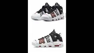 Photos of the Nike Air More Uptempo &ldquo;Animal Instinct&rdquo; Sneakers Colorway (YouTubeShorts) Sneakerhead
