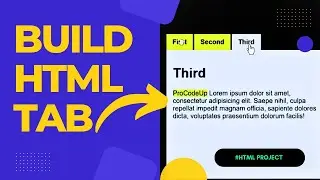 How to create Tab Using Html and Css | Html tutorial for Beginners