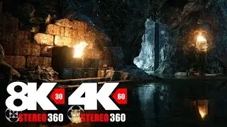 【VR】Particle Effects - 60fps 4k 8k Stereo 360 with Ambisonic audio