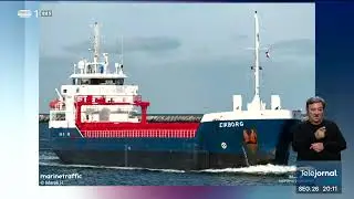 Carguero Eikborg a la deriva en Portugal   28 de Enero 2026
