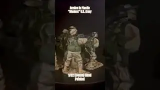 Armies in Plastic || Modern U.S. Army Figures (2003) || Hand Painted Toy Soldiers || 1/32 (54mm)