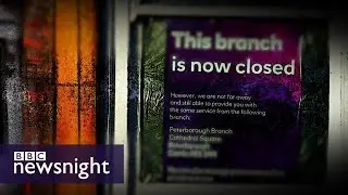 The impact of bank branch closures on local communities - BBC Newsnight