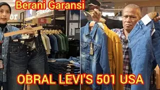 OBRAL LEVI'S 501 KANCING BERGARANSI 0815.11505131