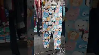 OBRAL DK 12-K Long Legging Blue Tsum Tsum