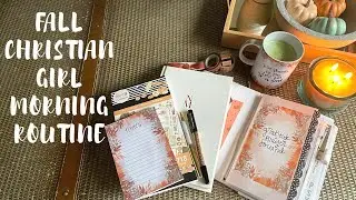 Fall Christian Girl Morning Routine | Cozy + Peaceful Morning | Creative Faith & Co.