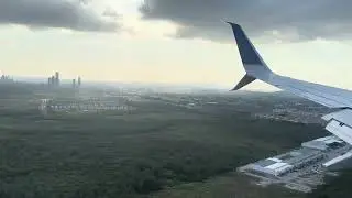 Landing in Tocumen International Airport (PTY), Panama City, Panama
