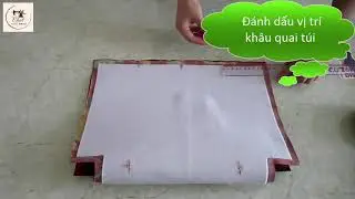 C&aacute;ch may t&uacute;i Tote cực đơn giản