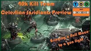 Warhammer 40000 - Kill Team Shadowhunt - Celestian Insidiants Preview | Tod Rolls Dice