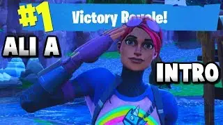 I made a Fortnite montage with Ali A's intro music again