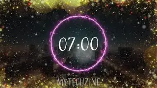 7 Minute New Year Countdown Timer 2025 🎉