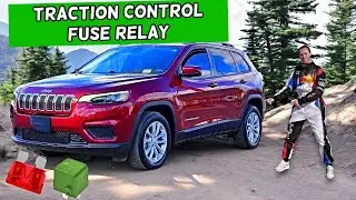 Jeep Cherokee Traction Control Electronic Stability Control Fuse Relay Location Replacement 14 -23