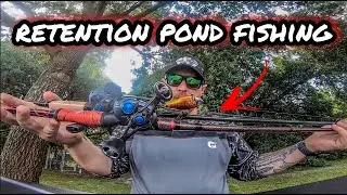 Retention pond fishing for Bass ( is there fish?!)