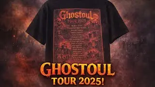 Новая футболка Ghostoul Tour 2025