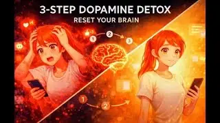 THE 3 STEP DOPAMINE DETOX The Psychology They DON'T Want You To Know