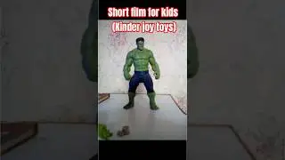 Short film for kids of kinder joy toys #comedy #art #drawing #kidsfilm #kidsentertainment #funny