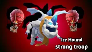 Try Attack Ice Hound Boost Troops Clash of Clans | COC | Strong Troop Best Attack