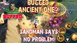 SANDMAN MELTS ANCIENT ONE EVEN WITH HER BUG