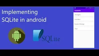 Implementation of SQLite in android (Part-2) | i-Plex Tutorials | Akshit Zatakia